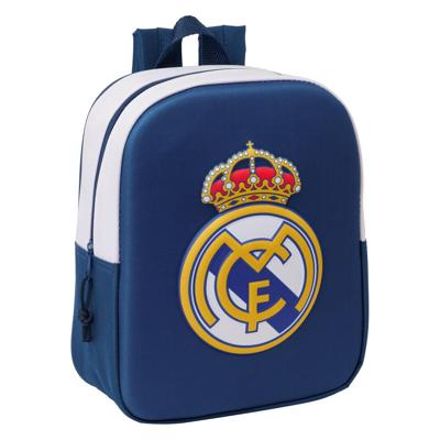 Schoolrugzak Real Madrid C.F. Zwart 22 x 27 x 10 cm