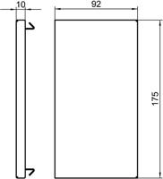 OBO Bettermann 6277770 Montageaccessoire (b x d) 170 mm x 90 mm 1 stuk(s) Zuiver wit - thumbnail