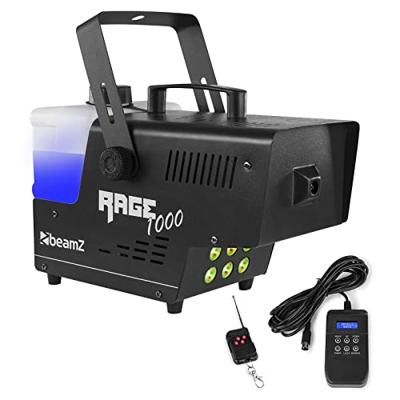 BeamZ Rage 1000LED rookmachine met RGB licht & draadloze afstandsbediening