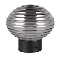 Trio Oplaadbare tafellamp zwartEarl smoke glas - R57771154 - thumbnail