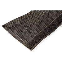 ROLINE PVC-weefselslang voor kabelgeleiding, met klittenband, zwart, 2,5 m - thumbnail