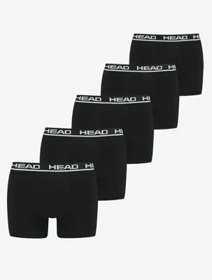 Head boxershorts black 5-Pack-XL