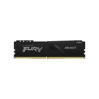 Kingston FURY Beast Werkgeheugenmodule voor PC DDR4 8 GB 1 x 8 GB Non-ECC 3200 MHz 288-pins DIMM CL16 KF432C16BB/8 - thumbnail