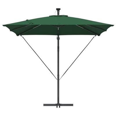 Cantilever Banana Parasol Groen 249 x 249 x 250 cm