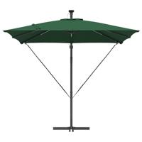 Cantilever Banana Parasol Groen 249 x 249 x 250 cm - thumbnail