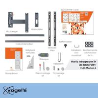 Vogels TVM 3625 TV-beugel 101,6 cm (40) - 195,6 cm (77) Zwenkbaar, Kantelbaar - thumbnail