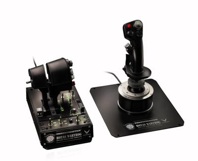 Thrustmaster Hotas Warthog Vliegsimulator joystick USB PC Zwart Thrustmaster Hotas Warthog Vliegsimulator joystick USB PC Zwart