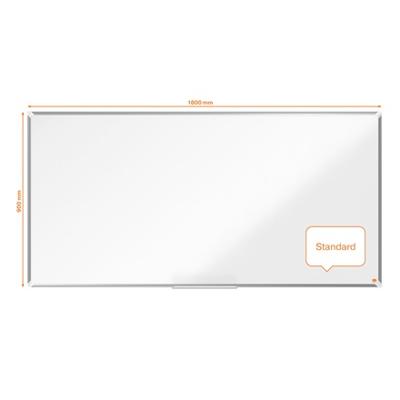 Nobo Premium Plus magnetisch whiteboard, gelakt staal, ft 180 x 90 cm