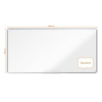 Nobo Premium Plus magnetisch whiteboard, gelakt staal, ft 180 x 90 cm - thumbnail