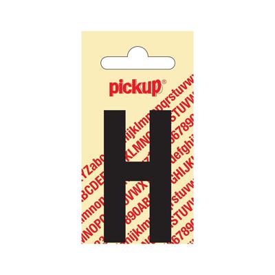 Plakletter Nobel 60 mm zwart H Pickup - Pickup