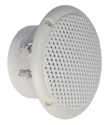 Visaton FR 8 WP - 4 Ohm 3.3 inch 8 cm Breedband-luidspreker 15 W 4 Ω Wit Zeewaterbestendig, Luidspreker voor buiten