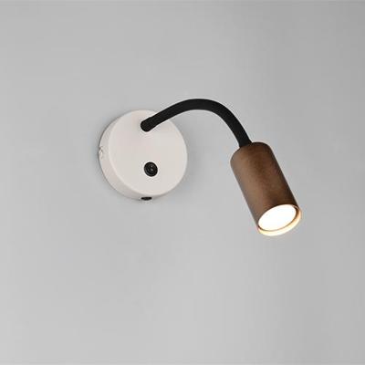 Trio WandlampjeTaryn mokka bruin met schakelaar - R26851765