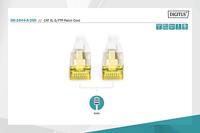 Digitus DK-1644-A-250 RJ45 Netwerkkabel, patchkabel CAT 6A S/FTP 25.00 m Grijs Halogeenvrij, Verdraaide paren, Snagless, Vlambestendig 1 stuk(s) - thumbnail