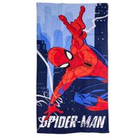Spiderman strand handdoek polyester 70 x 140 cm - thumbnail