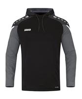 JAKO 6722K Sweater Met Kap Performance Kids - Zwart/Antra Light - 152 - thumbnail