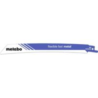 Metabo Accessoires Reciprozaagbladen | "Flexible Fast Metal" | (5 st.) | BiM | 225x1.8mm | curved - 626569000 - thumbnail