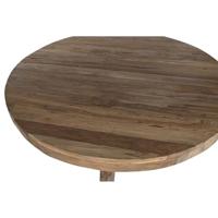 Eettafel Home ESPRIT Teakhout 160 X 160 X 78 cm - thumbnail