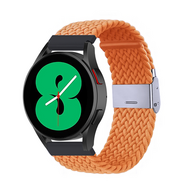 Garmin Forerunner 970 / 570 (47mm) / 255 - Braided nylon bandje - Oranje - thumbnail