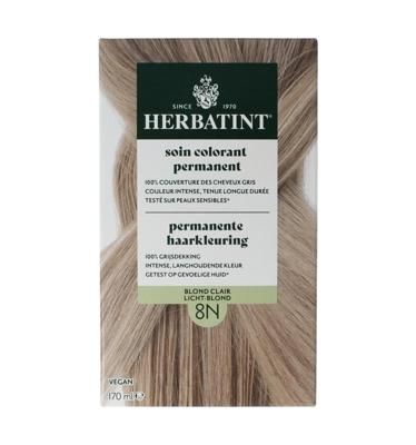 Herbatint Permanente Haarkleuring 8N Licht-Blond Herbatint Permanente Haarkleuring 8N Licht-Blond