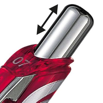 Gelpen Pentel EnerGel Deluxe Zwart 0,35 mm 12 Onderdelen