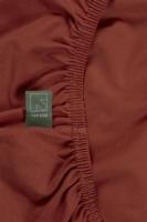 Dutch Design Beddinghouse Dutch Design Organic Lycra HL Hoeslaken Red 140/160x200/220 cm Hoekhoogte: 40 cm - thumbnail