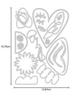 Sizzix • tim holtz thinlits die set abstract faces 19pcs - thumbnail