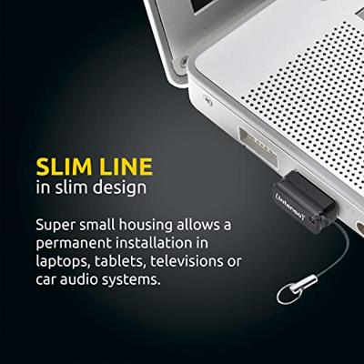 USB stick INTENSO Slim Line 128 GB Zwart - thumbnail
