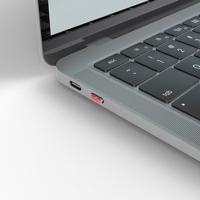 LINDY Sleutel voor USB-C-poort Set van 10 stuks Pink Zonder sleutel - thumbnail