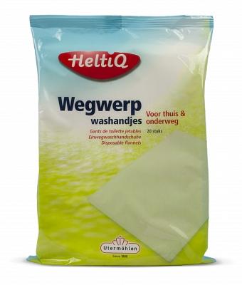 HeltiQ Wegwerpwashandjes 20st HeltiQ Wegwerpwashandjes 20st