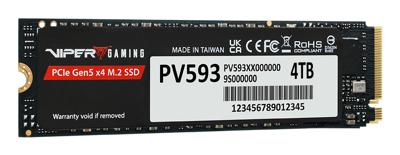 SSD Patriot Viper PV593 M.2 PCI-E Gen5 x4 NVMe2 4 TB