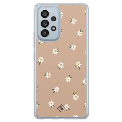Samsung Galaxy A53 hybride hoesje - Sweet daisies