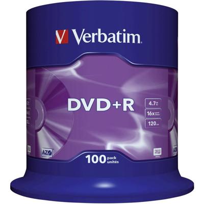 DVD-R Verbatim 100 Stuks