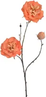 Pure Royal kunsttak roos 69cm oranje - thumbnail