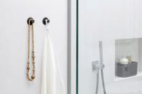 Brabantia handdoekhaakjes set van 2 dark grey - thumbnail