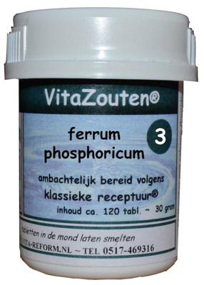 Vitazouten Nr. 3 Ferrum Phosphoricum 120st Vitazouten Nr. 3 Ferrum Phosphoricum 120st