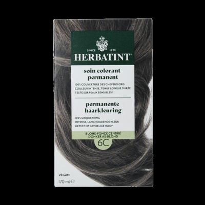 Herbatint Permanente Haarkleuring Donker As-Blond 6C Herbatint Permanente Haarkleuring Donker As-Blond 6C