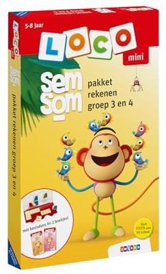 Zwijsen Semsom Loco Mini Pakket Rekenen Groep 3 en 4
