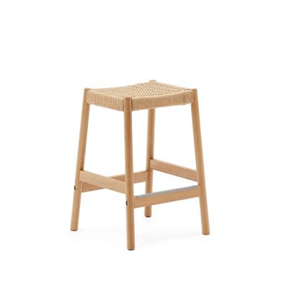 Kave Home Barkruk 'Yalia' Eikenhout, kleur Naturel (zithoogte 66cm) Kave Home Barkruk 'Yalia' Eikenhout, kleur Naturel (zithoogte 66cm)