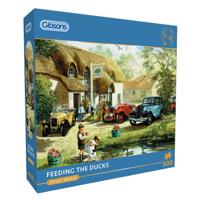 Feeding the Ducks Puzzel 500 Stukjes - thumbnail