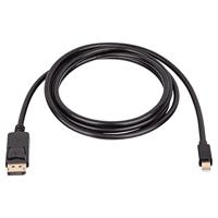 Akyga AK-AV-15 DisplayPort-kabel DisplayPort Aansluitkabel DisplayPort-stekker, Mini DisplayPort-stekker 1.8 m Zwart - thumbnail