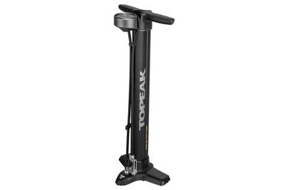 Topeak Joeblow Twin Turbo Vloerpompen Druk meter - Zwart Topeak Joeblow Twin Turbo Vloerpompen Druk meter - Zwart