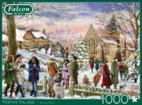 Festive Village Puzzel 1000 Stukjes - thumbnail