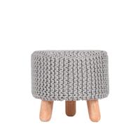 Label51 Kruk Kota - Lichtgrijs - Katoen - thumbnail