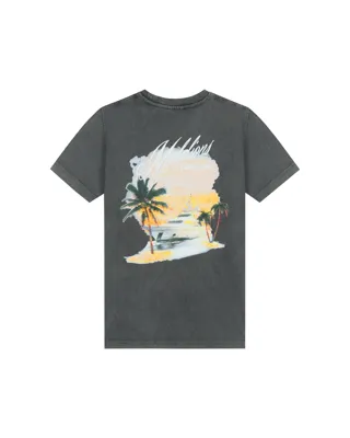 Malelions Junior Relaxed Yacht T-shirt Kids Donkergrijs - Maat 152 - Kleur: Donkergrijs | Soccerfanshop