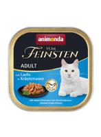 Animonda vom Feinsten mit Lachs in Kräutersauce 100g (Menge: 32 je Bestelleinheit) - thumbnail