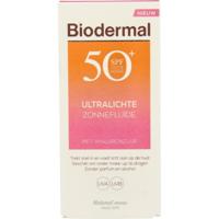 Biodermal Ultralichte Zonnefluïde - Zonnebrand met SPF50+ - Zonnebrand gezicht - thumbnail