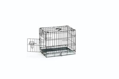 Hondenbench 1 deurs zwart 49 X 36 X 40 cm Hondenbench 1 deurs zwart 49 X 36 X 40 cm