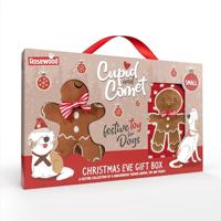 Cupid & Comet Peperkoek Kerst Hond Cadeaupakket met Trui, Speelgoed & Treats (Med - 50cm) - thumbnail