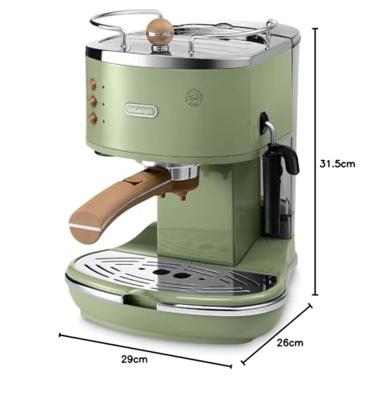 DELONGHI ECOV 310.GR Classic Icona espressomachine - groen