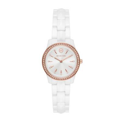 Michael Kors horloge MK6840 Runway Mercer wit Michael Kors horloge MK6840 Runway Mercer wit